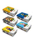 Super Mario 2 – Scatola di latta slim con bustine adesive e carta collezionabile Panini