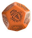 Viridian Jumbo Trap Generator Die D12 – Dado Generatore di Trappole Arancione Q Workshop