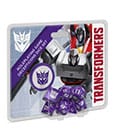 Set di dadi Transformers RPG Decepticon - 8 dadi per gioco di ruolo