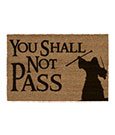 Il Signore degli Anelli Zerbino You Shall Not Pass 60 x 40 cm