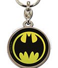 Portachiavi in metallo DC Comics con logo Batman 7 cm