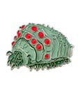 Spilla in metallo Nausicaä della Valle del Vento con Ohm - Benelic