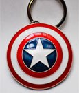 Portachiavi in metallo Captain America Shield - Marvel Comics - Semic