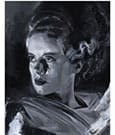 Bride of Frankenstein Stampa Fine Art di Chris Valentine - 41 x 31 cm, senza cornice