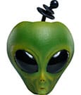 Sideshow Originals Mela Alieno Replica Variante Verde 11 cm