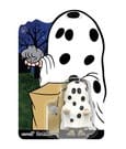 Action Figure Peanuts Charlie Brown Ghost Sheet ReAction Super7