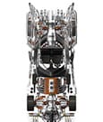 Batmobile 1989 Clear Super Cyborg Vehicle 35 cm – Super7