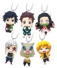 Demon Slayer: Kimetsu no Yaiba Portachiavi Swing Danglers 3 cm - Capsule a Sorpresa Display da 24