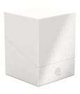Ultimate Guard Boulder 100+ Solid Portadeck Bianco - Rigido per 100 Carte Doppie