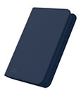 Ultimate Guard Zipfolio 160 8 tasche Xenoskin - Portafoglio per carte collezionabili blu