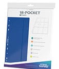 Ultimate Guard Pagine Porta-Carte 18 Tasche Caricamento Laterale (10) - Blu