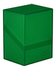 Ultimate Guard Boulder 80+ - Portamazzi Verde Smeraldo per 80 Carte Double-Sleeved