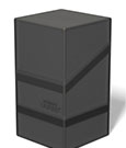 Ultimate Guard Boulder'n'Tray 100+ - Onyx: Deck Box con Vassoio Porta Accessori