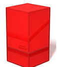 Ultimate Guard Boulder'n'Tray 100+ - Ruby: Deck Box con Vassoio Estraibile per 100 Carte Double-Sleeved