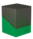 Ultimate Guard Boulder 100+ Synergy Portacarte - Nero/Verde