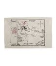 Strofinaccio da cucina La Mappa di Thorin - Lo Hobbit 72 cm - Weta Workshop