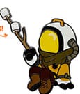 Spilla Outer Wilds S'mores con Marshmallow Oscillante 5 cm Youtooz
