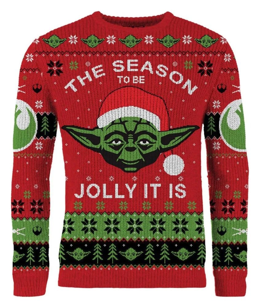 Maglione di Natale Star Wars Yoda Taglia M - AAA Merchandise