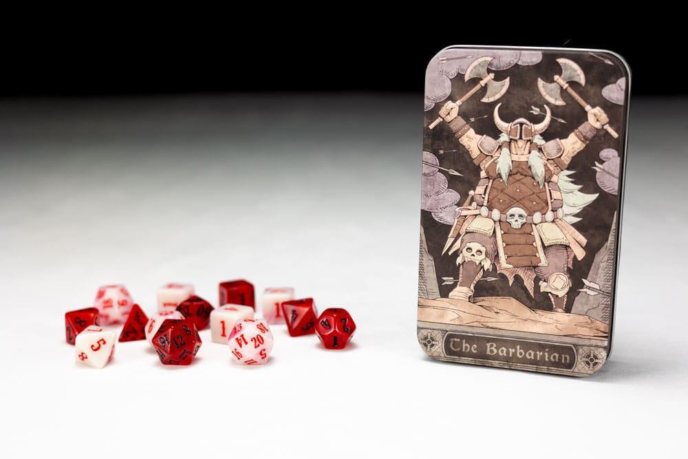 Beadle & Grimm´s - Character Class Classic RPG Dice Set - Barbarian
