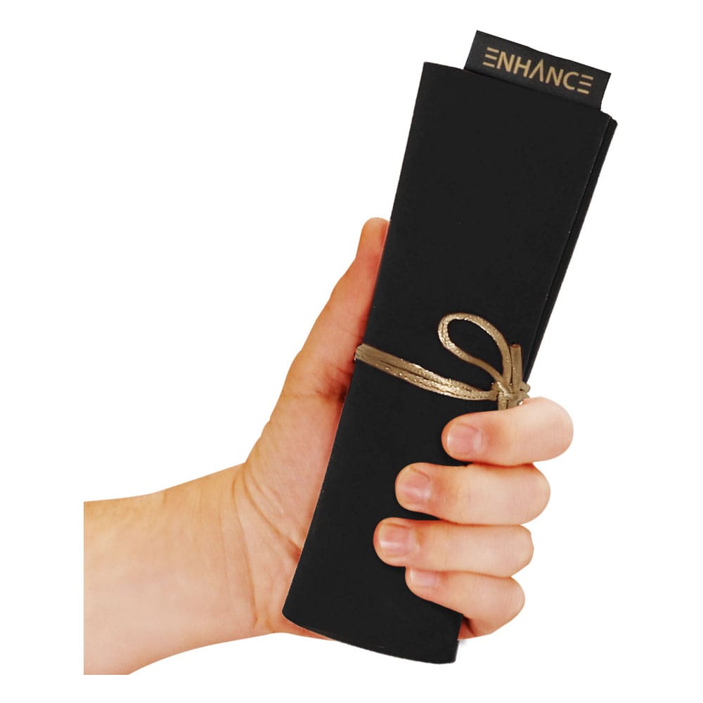 Enhance - Tabletop Roll on a Scroll Bag with Dice Black