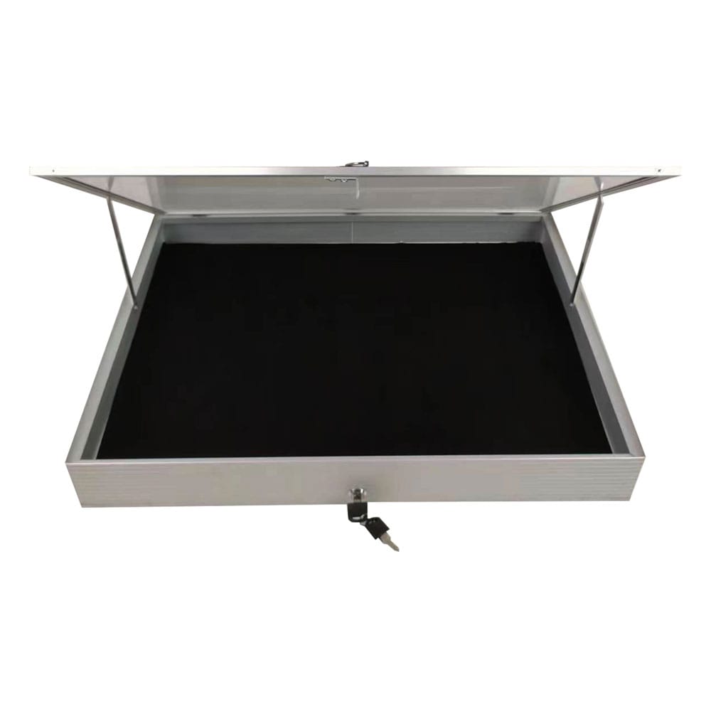 Evoretro - Aluminum Display Case Silver