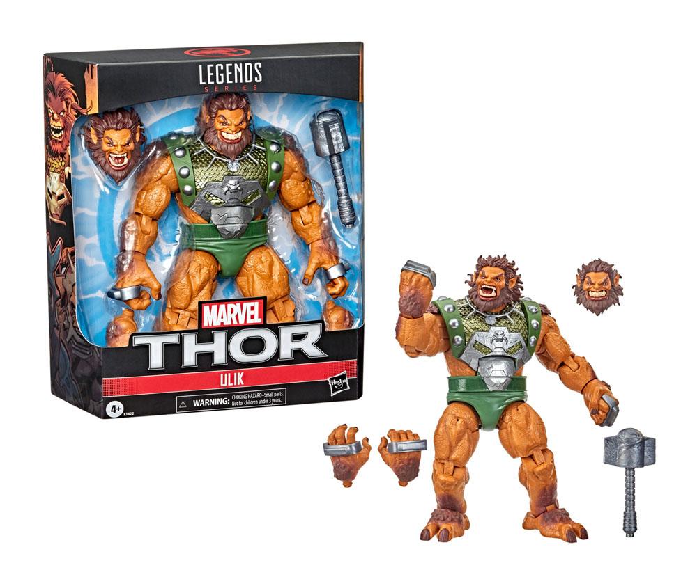 Marvel Hasbro Thor Legends Series - Action Figure Ulik 20 Cm, Con Accessori, Licenza Ufficiale