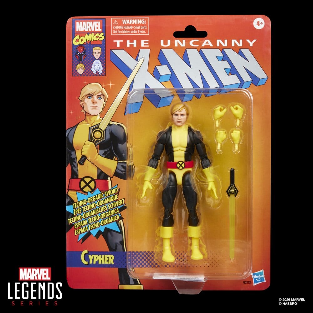 Action Figure Cypher 15 cm The Uncanny X-Men Marvel Legends Hasbro