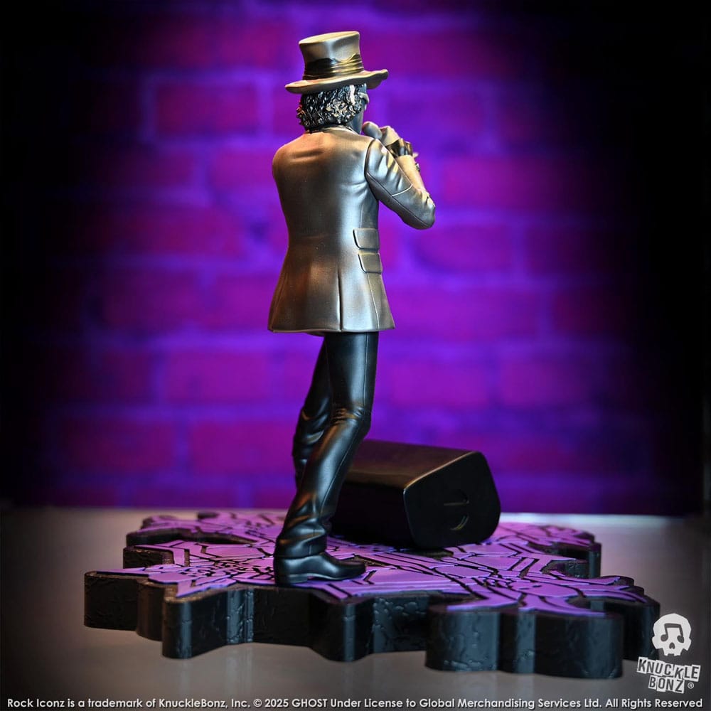 Ghost Rock Iconz Statua Papa V Perpetua Cappello a Cilindro 22 cm KnuckleBonz