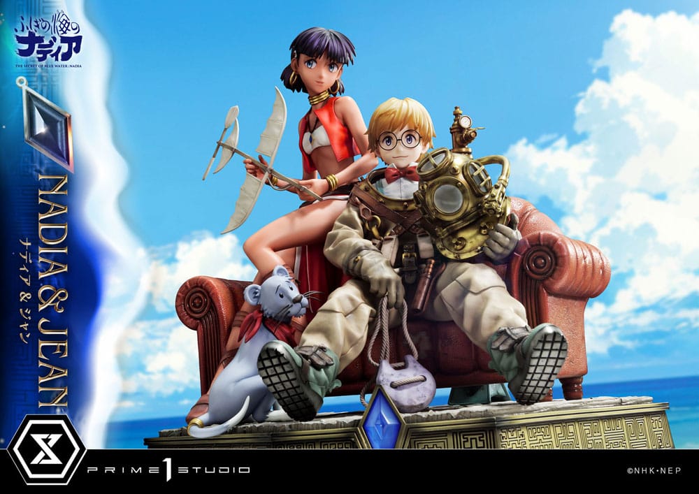 Nadia: The Secret of Blue Water Concept Masterline Statua 1/6 Nadia & Jean Bonus Ver. 35 cm