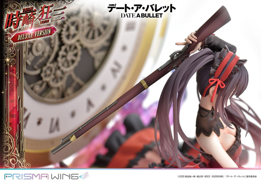 Date A Live Fragment: Date A Bullet - Statua in PVC 1/7 Kurumi Tokisaki Versione Deluxe, Prime 1 Studio Prisma Wing, 37 cm