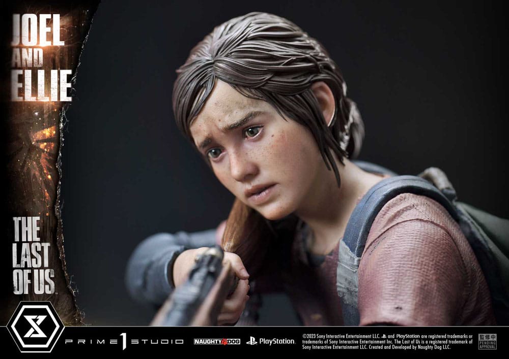The Last of Us Parte I Joel & Ellie Deluxe Bonus Version Statua 73 cm Prime 1 Studio