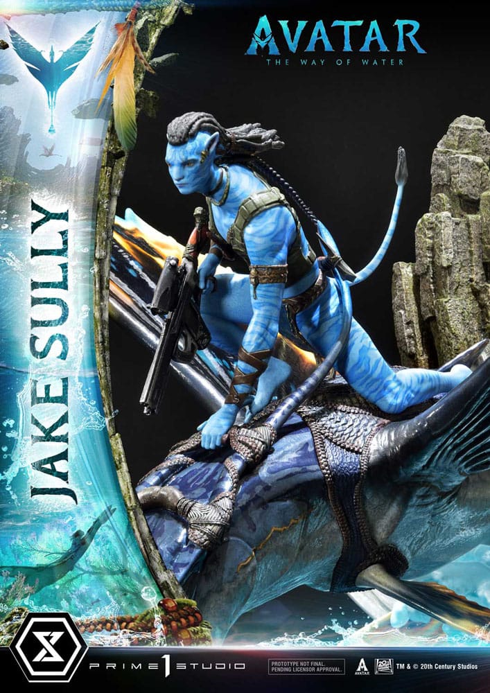 Avatar: La Via dell'Acqua Statua Jake Sully Bonus Version 59 cm - Prime 1 Studio
