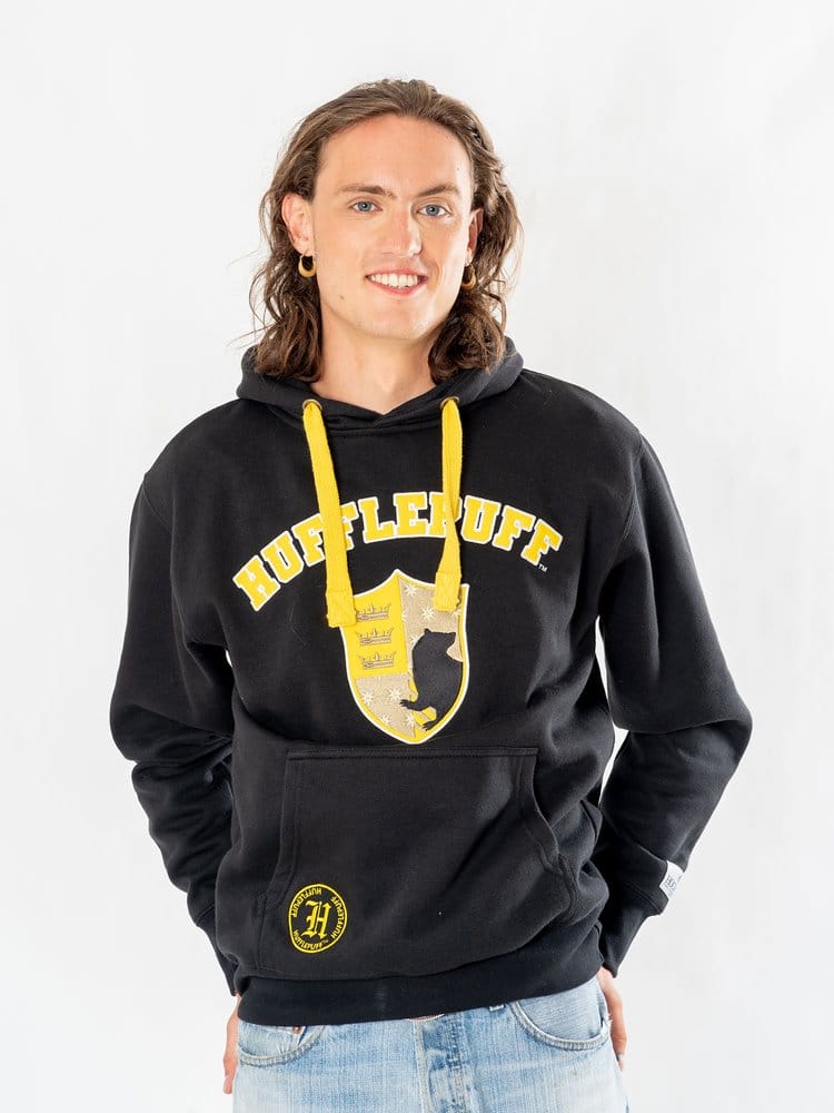 Harry Potter Felpa con Cappuccio Hufflepuff Deluxe Taglia XXL