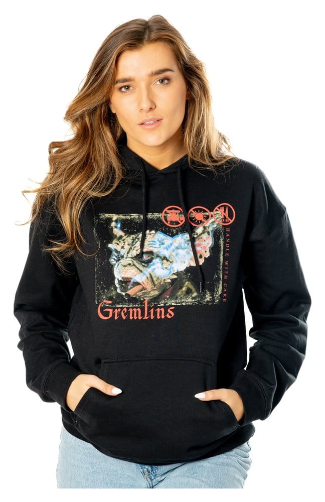 Felpa con cappuccio Gremlins Fumo Taglia M - CID