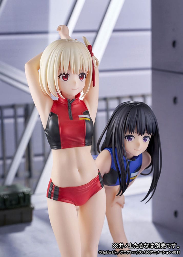 Statua PVC 1/7 Chisato Nishikigi Training Wear Ver. 24 cm – Lycoris Recoil – Ques Q