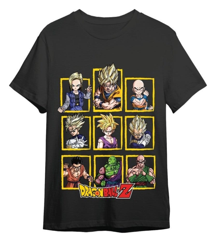 Maglietta Dragon Ball Z Personaggi Taglia XL