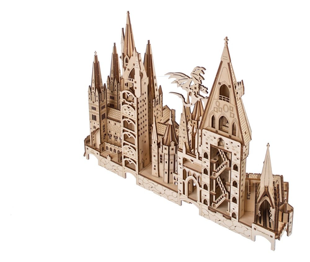 Modellino in Legno Castello di Hogwarts Harry Potter Ugears