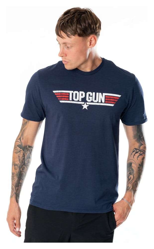 Top Gun Logo T-Shirt Taglia S – Maglietta Ufficiale CID