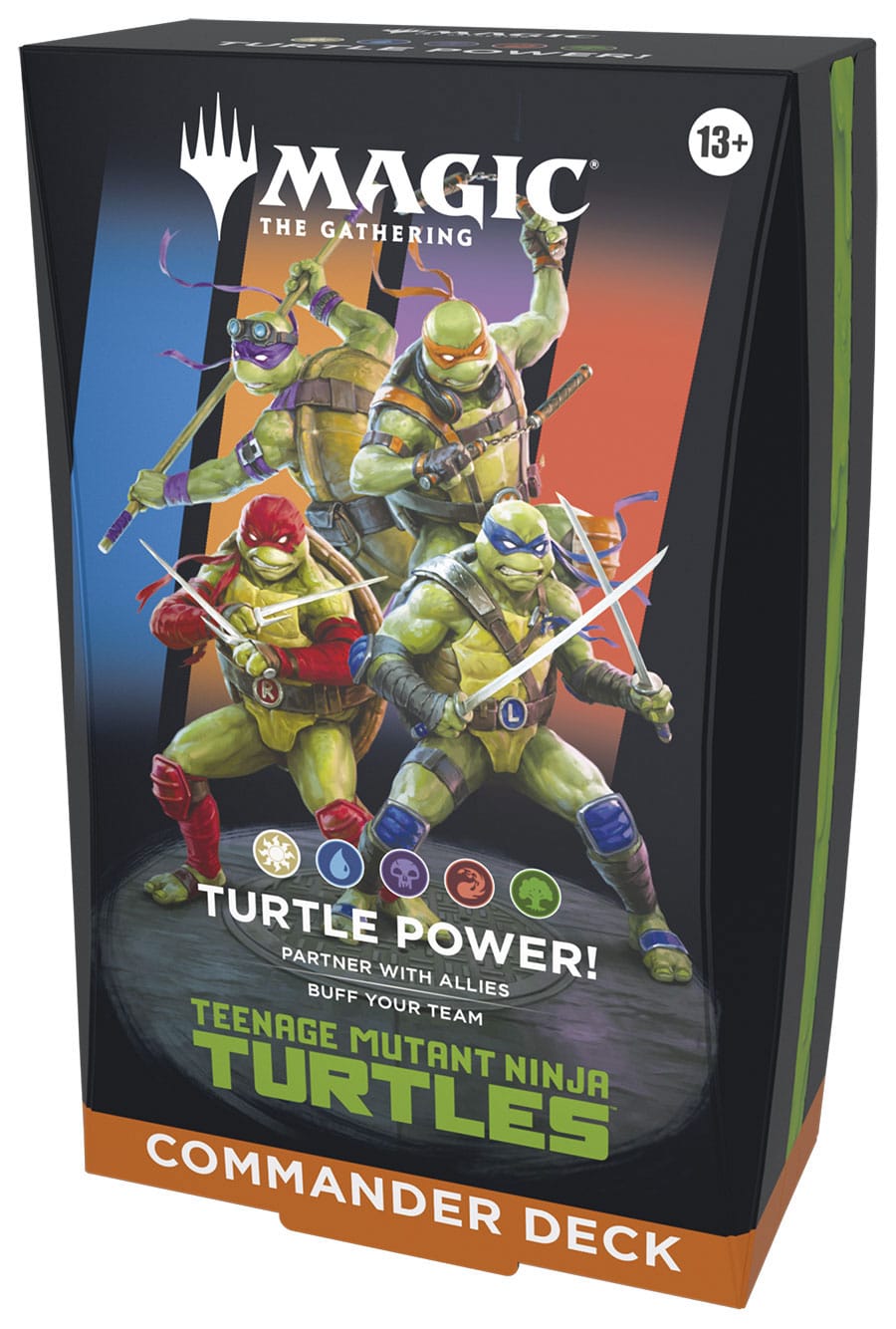 Magic the Gathering - Teenage Mutant Ninja Turtles - Commander Decks - Turtle Power - ENG