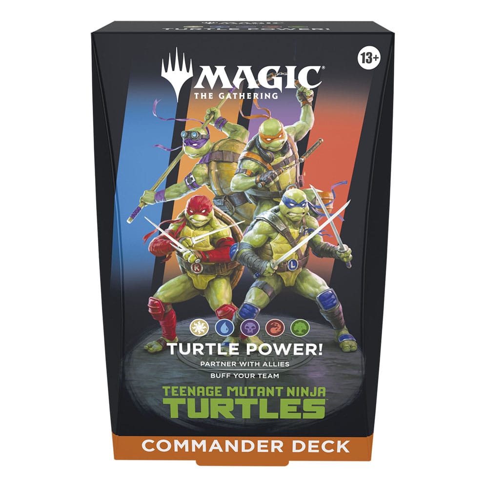 Magic the Gathering - Teenage Mutant Ninja Turtles - Commander Decks - Turtle Power - ENG