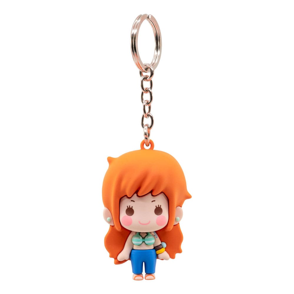 Portachiavi One Piece Pocket Hero Serie 2, esposizione da 12 pezzi YuMe Toys