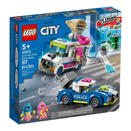 LEGO - 60314 Il Furgone dei Gelati e l’Inseguimento della Polizia