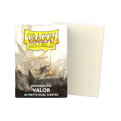 Dragon Shield - Japanese - Matte Dual - Valor 60 pcs