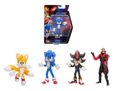 Jakks Pacific - Nintendo - Sonic 3 Movie personaggi articolati 13 cm