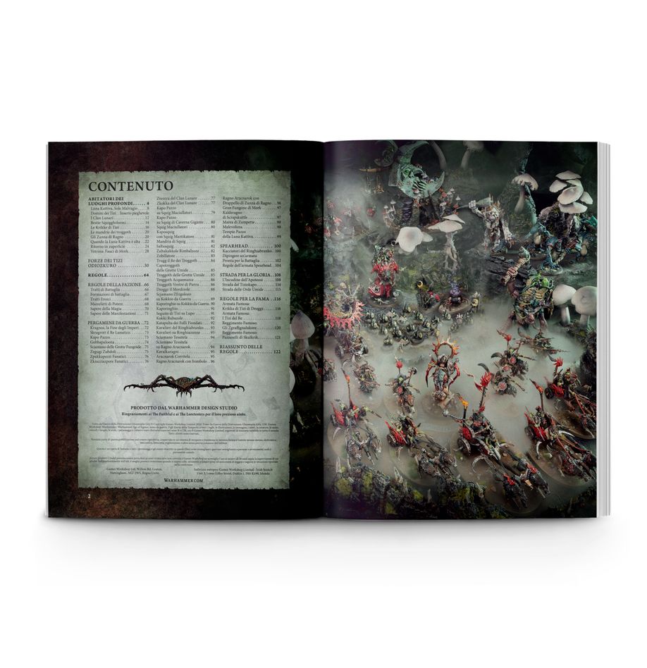 Age of Sigmar - Tomo da guerra della Distruzione: Gloomspite Gitz