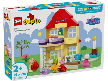 LEGO - Peppa Pig - 10433 La casa del compleanno di Peppa Pig