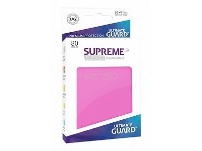 Ultimate Guard - UGD Supreme UX Sleeves Standard Size - Pink 80