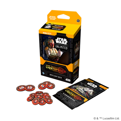 Star Wars: Unlimited - Jump to Lightspeed - Deck: Boba Fett - ENG