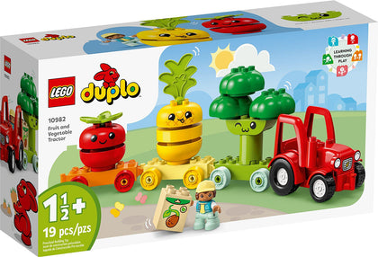 LEGO DUPLO My First - 10982 Il Trattore di Frutta e Verdura
