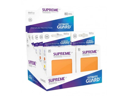 Ultimate Guard - Supreme UX Sleeves Standard Size Orange (80)